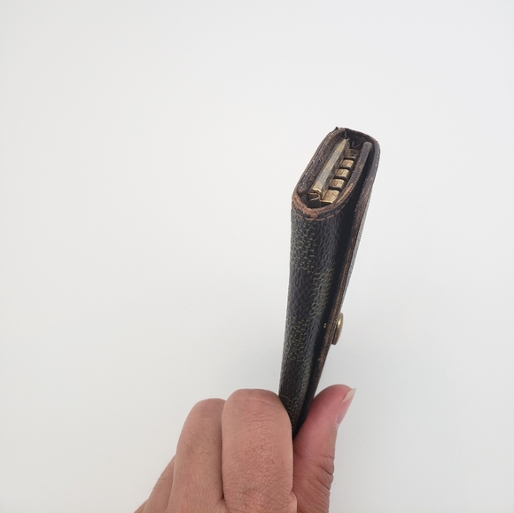 Pre-owned Louis Vuitton Damier Ebene 4 Key Holder - Picture 13 of 16